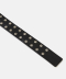 DOUBLE EYELET LEATHER BELT