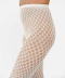 Laura Net Tights Oyster Grey
