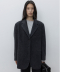 Oversized Wool Tailored Jacket
