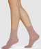 Stella Shimmery Socks_Dusty Rose