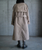 Maxi trench coat