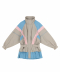 GREY SHORT WINDBREAKER DRESS