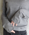 Wool jersey High Neck Top