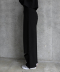 Side Row Edge Slit Pants
