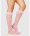 Rosa Lace Knee-Highs Dusty Pink