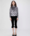 Velvet Volant Capri Pants