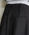PLEATS DETAIL BERMUDA SHORTS