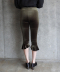 Velvet Volant Capri Pants