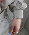 GREY SHORT WINDBREAKER DRESS
