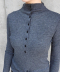 Button Up Wrap T-shirt