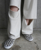 Side Row Edge Slit Pants
