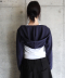 JERSEY HOODED BOLERO