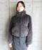 NEW FUR ZIP-UP JACKET