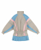 GREY SHORT WINDBREAKER DRESS
