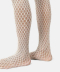 Laura Net Tights Oyster Grey