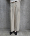 Wide Two-Tuck Pants