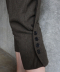 BUTTON DETAIL CAPRI PANTS