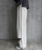 Side Row Edge Slit Pants