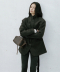 Oversized Wool Tailored Jacket