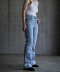 Full length flare jeans