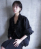 SHIRRING ZIP-UP JACKET