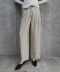 Wide Two-Tuck Pants