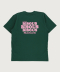 T-SHIRT GREASE FOREST GREEN