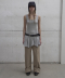 DOUBLE EYELET LEATHER BELT