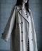 Maxi trench coat