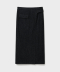 Belted Maxi Wool Skirt