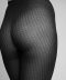 Agnes Houndstooth Tights Black