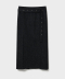 Belted Maxi Wool Skirt