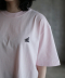 LOVE AND LIE EMBROIDERY H/S TEE【PINK】