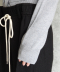 DOUBLE-LAYER WAVY CARDIGAN