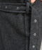 Belted Maxi Wool Skirt