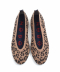 KNIT FLATS ROUND  Leopard Sand Beige