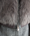NEW FUR ZIP-UP JACKET