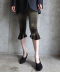 Velvet Volant Capri Pants